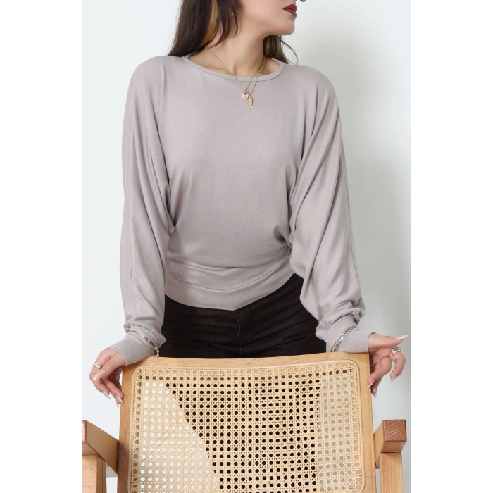 Yarasa Kol Salaş Bluz Taş - 31740.2115.