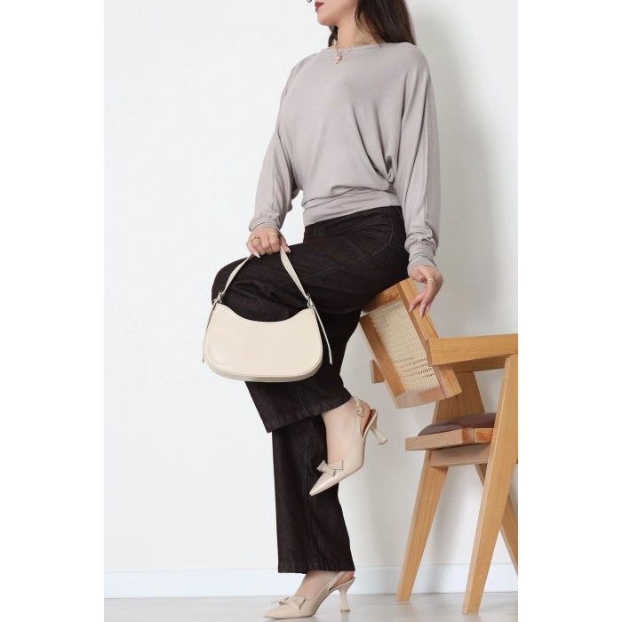 Yarasa Kol Salaş Bluz Taş - 31740.2115.