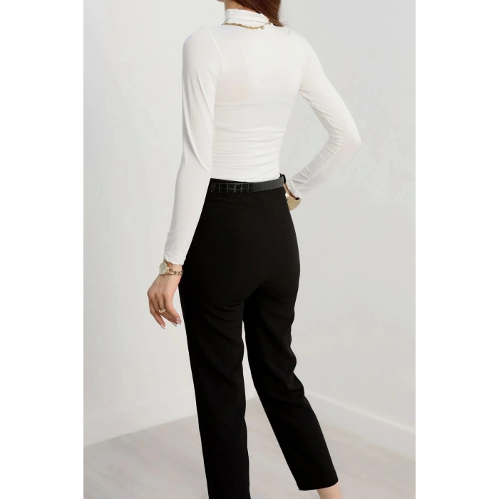 Yarım Balıkçı Mikro Çıtçıtlı Body Ekru - 21942.200.