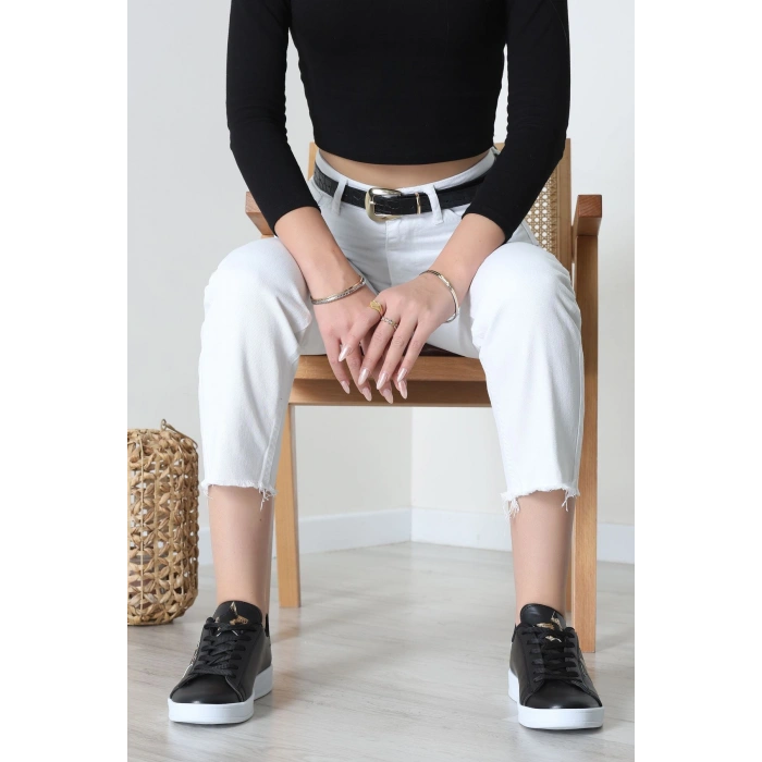 Yıldızlı Spor Ayakkabı Siyahleopar - 31295.264.