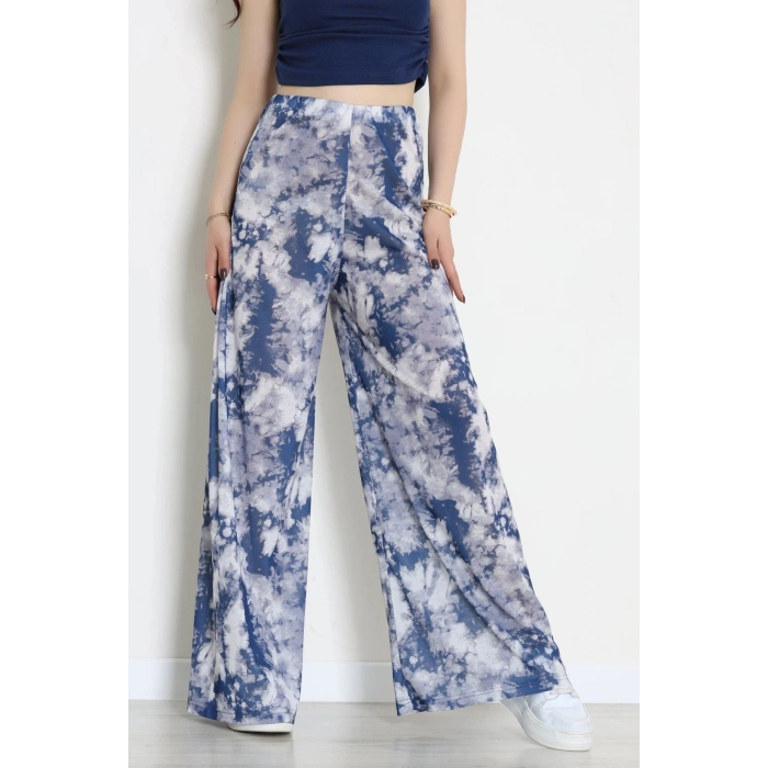 Yüksek Bel Bol Paça Pantolon Laci - 32252.1857.