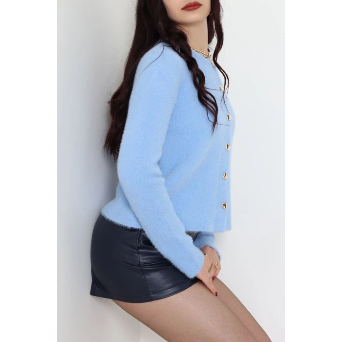 Yumuşak Dokulu Hırka Bebemavi - 70884.1765.