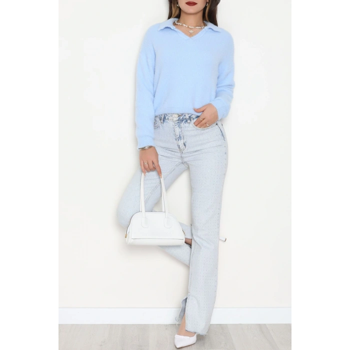 Yumuşak Dokulu Triko Bebemavi - 51109.1765.