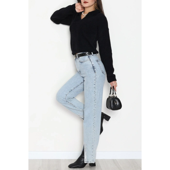 Yumuşak Dokulu Triko Siyah - 51109.1765.