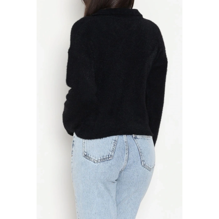 Yumuşak Dokulu Triko Siyah - 51109.1765.