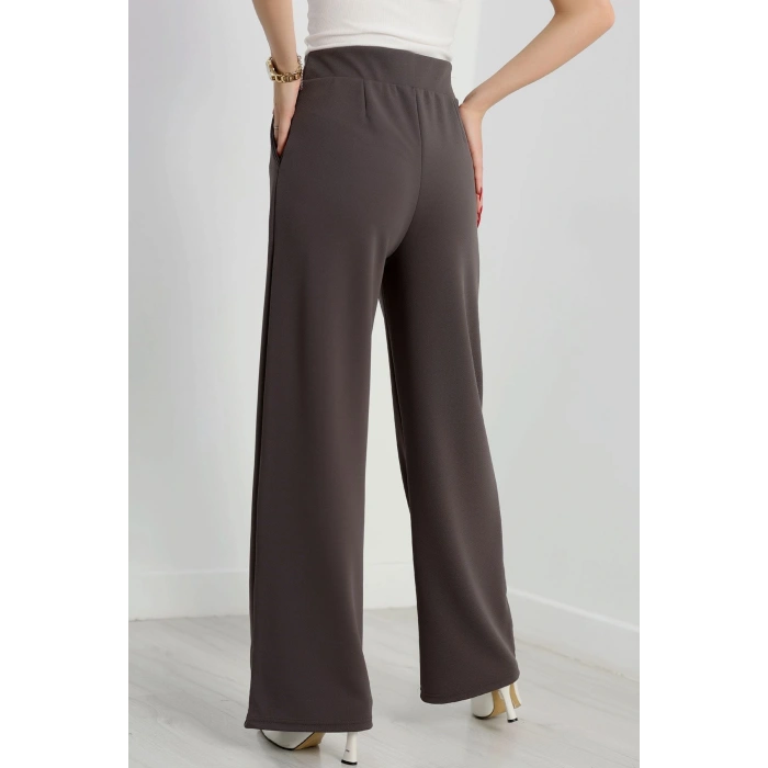 Zra Krep Likralı Pantolon  Antrasit - 90122.1837.