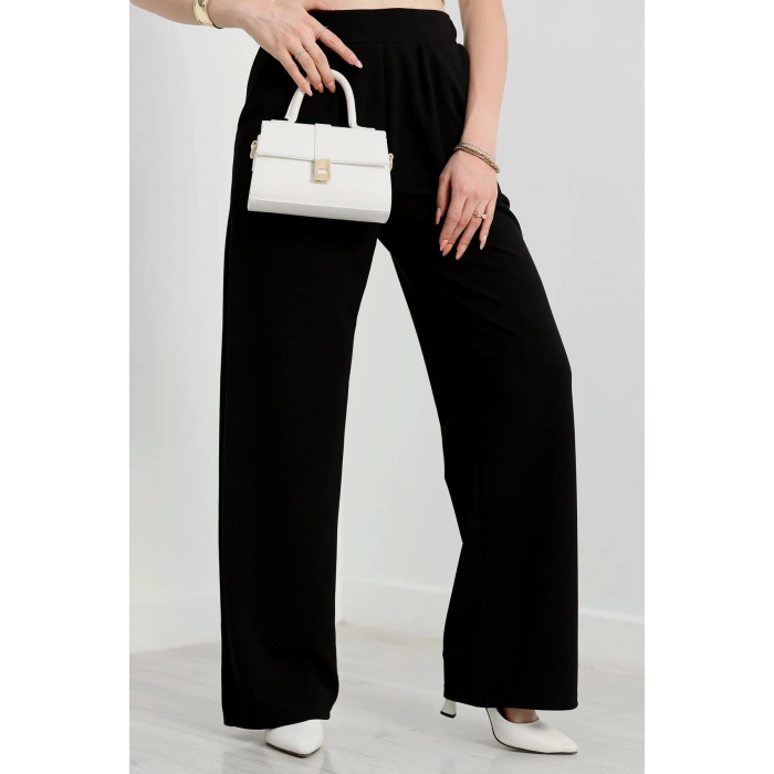 Zra Krep Likralı Pantolon  Siyah - 90122.1837.