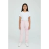 10-13 Yaş 2 İplik Baskılı Eşofman Altı Pudra - 7260029.1576.