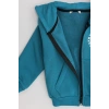 2-6 Yaş Çocuk Baskı Nakışlı Uzun Kol Sweat Zümrüt - 623617.1576.