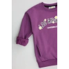 2 İp Şardonlu 6-9 Yaş Sweat Mor - 6264149.1576.