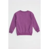 2 İp Şardonlu 6-9 Yaş Sweat Mor - 6264149.1576.