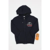2 İplik 10-13 Yaş Kompak Fermuarlı Sweat Lacivert - 3264268.1576.