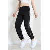 2 İplik Biyeli Eşofman Altı Siyah - 30105.1878.