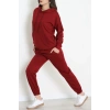 2 İplik Eşofman Takımı Bordo - 31308.1878.
