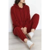 2 İplik Eşofman Takımı Bordo - 31308.1878.