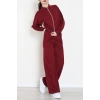 2 İplik Eşofman Takımı Bordo - 55022.1857.