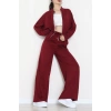 2 İplik Eşofman Takımı Bordo - 55022.1857.
