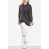 2 İplik Kapşonlu Tunik Sweat Antrasit - 42766.1878.