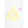 2 İplik Şardonsuz Fermuarlı Ceket 5-8 Yaş Sarı - 6264276.1576.