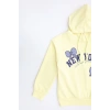 2 İplik Şardonsuz Penye Sweat 6-9 Yaş Sarı - 6264210.1576.