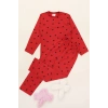 3-14 Yaş Alt Üst Aynı Çocuk Pijama Takımı Kırmızı - 50724.1961.