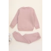 3-7 Yaş 3 İplik Şardonlu İkili Takım Açıkpudra - 50935.1867.