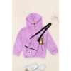 3-7 Yaş Çantalı Welsoft Sweat Lila - 624433.1576.