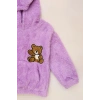 3-7 Yaş Çantalı Welsoft Sweat Lila - 624433.1576.