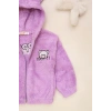3-7 Yaş Welsoft Fermuarlı Sweat Lila - 624432.1576.