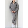 3 İplik Crop Eşofman Takımı Antrasit - 50913.1878.