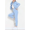 3 İplik Crop Eşofman Takımı Bebemavi - 50913.1878.