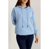 3 İplik Kapşonlu Baskılı Sweat Bebemavi - 42232.1878.