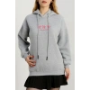 3 İplik Kapşonlu Nakışlı Sweat Gripembe - 42219.1878.