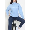 3 İplik Kompakt Oversize Biye Detaylı Sweat Bebemavi - 42505.1878.