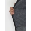 3 İplik Şardonlu Fermuarlı Erkek Sweat Füme - 42568.1937.