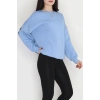 3 İplik Şardonlu Oversize Sweat Bebemavi - 50922.1878.