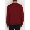 3 İplik Şardonsuz Erkek Sweat Bordo - 42617.1878.