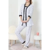 3Lü Pijama Seti Beyazçiçek - 52170.2123.