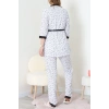 3Lü Pijama Seti Beyazçiçek - 52170.2123.