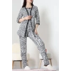 3Lü Pijama Seti Leopar - 52170.2123.