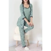 3Lü Pijama Seti Yeşil - 52170.2123.