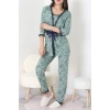 3Lü Pijama Seti Yeşil - 52170.2123.