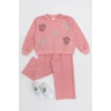 4-10 Yaş 2 İplik İkili Takım Pembe - 52188.1776.