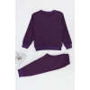4-10 Yaş İki İp Şardonlu İkili Takım Mor - 52113.1776.