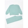 4-10 Yaş İki İplik Şardonsuz Çocuk Takım Mint - 55042.1776.