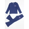 5-12 Yaş İnterlok Baskılı Takım Lacivert - 52182.1567.