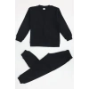 5-12 Yaş İnterlok Fitilli Takım Siyah - 52183.1567.