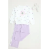 6-9 Yaş 2 İplik Şardonlu Çocuk Takım Lila1 - 6264369.1576.