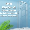 Ally OPPO K10 Pro 5G Kılıf Kamera Korumalı Ultra İnce Şeffaf Silikon Kılıf-(1903)
