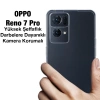 Ally OPPO Reno 7 Pro Kılıf Kamera Korumalı Ultra İnce Şeffaf Silikon Kılıf-(1903)